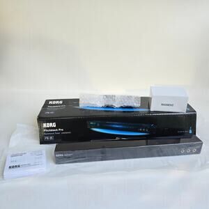 Korg PB-05 Pitchblack Pro 1U Rackmount Tuner Guitar & Bass 3D Meter Display